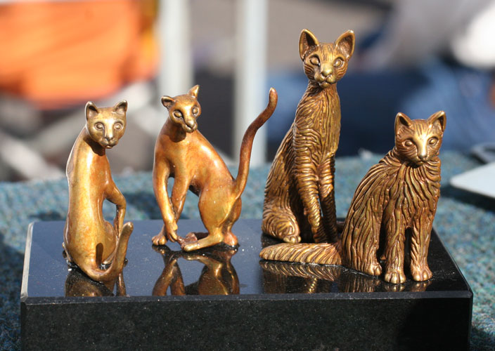 Cat Sculptures